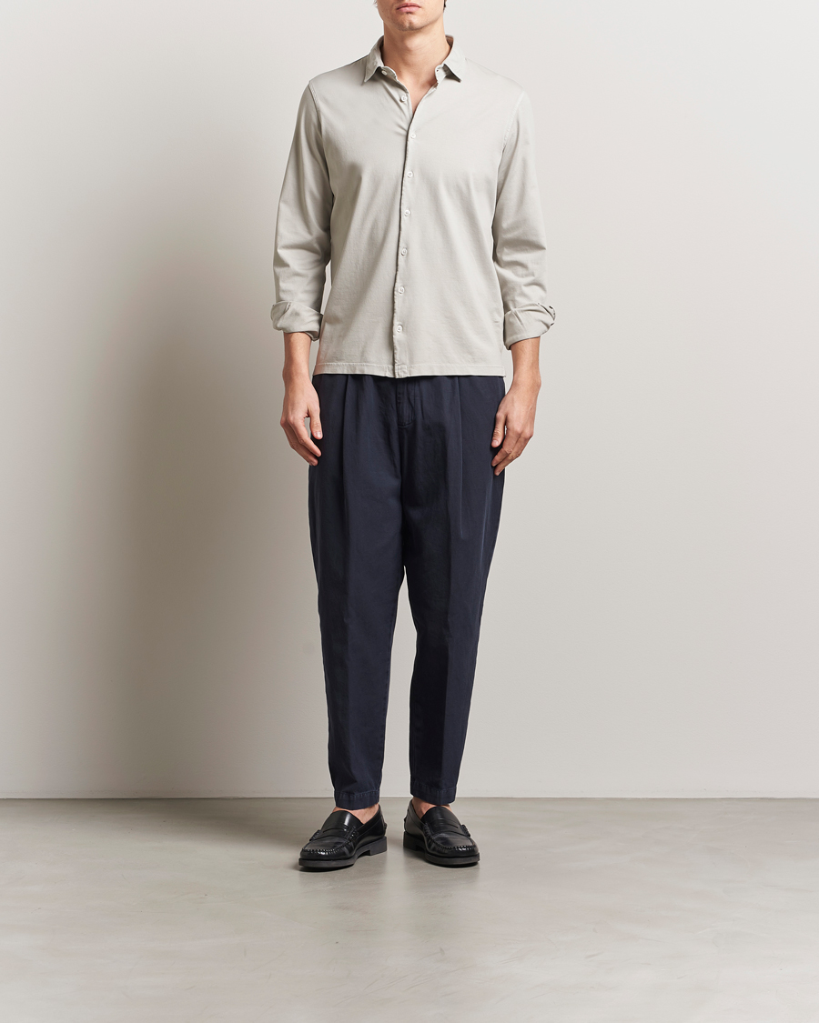 Herren | Hosen | Briglia 1949 | Cotton/Linen Drawstring Pants Navy