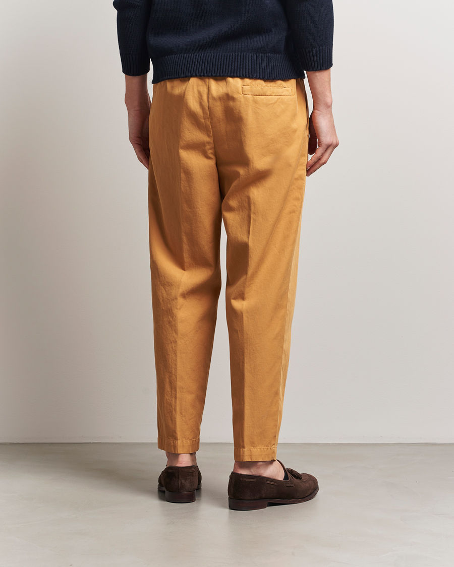 Herren | Hosen | Briglia 1949 | Cotton/Linen Drawstring Pants Rust