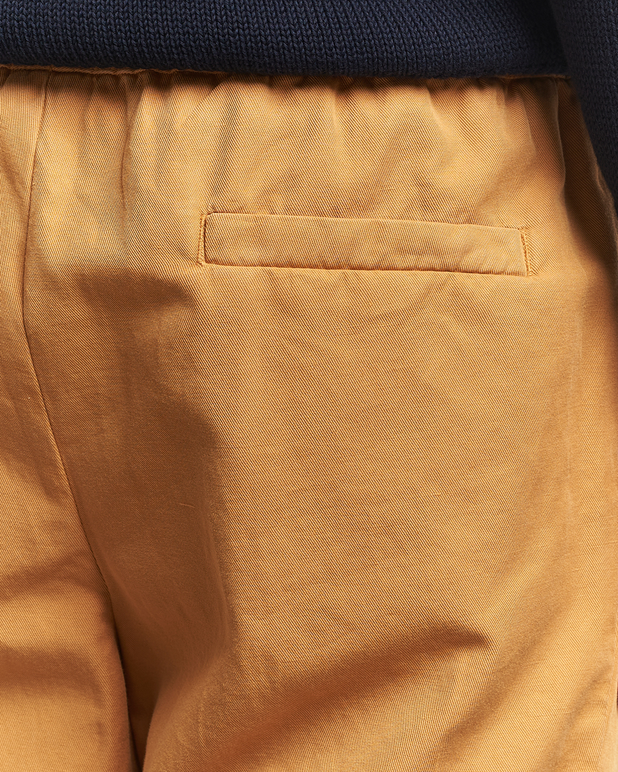 Herren | Hosen | Briglia 1949 | Cotton/Linen Drawstring Pants Rust