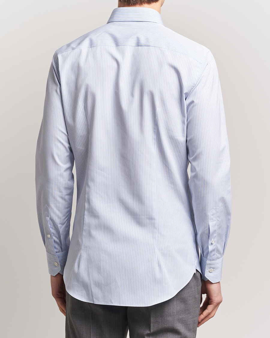 Herren | Hemden | Brioni | Slim Fit Dress Shirt Blue Stripes