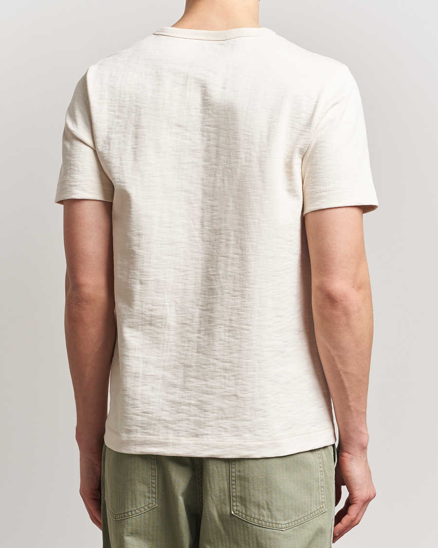 Herren | T-Shirts | Merz b. Schwanen | Relaxed Fit Loopwheeled Heavy T-Shirt Nature