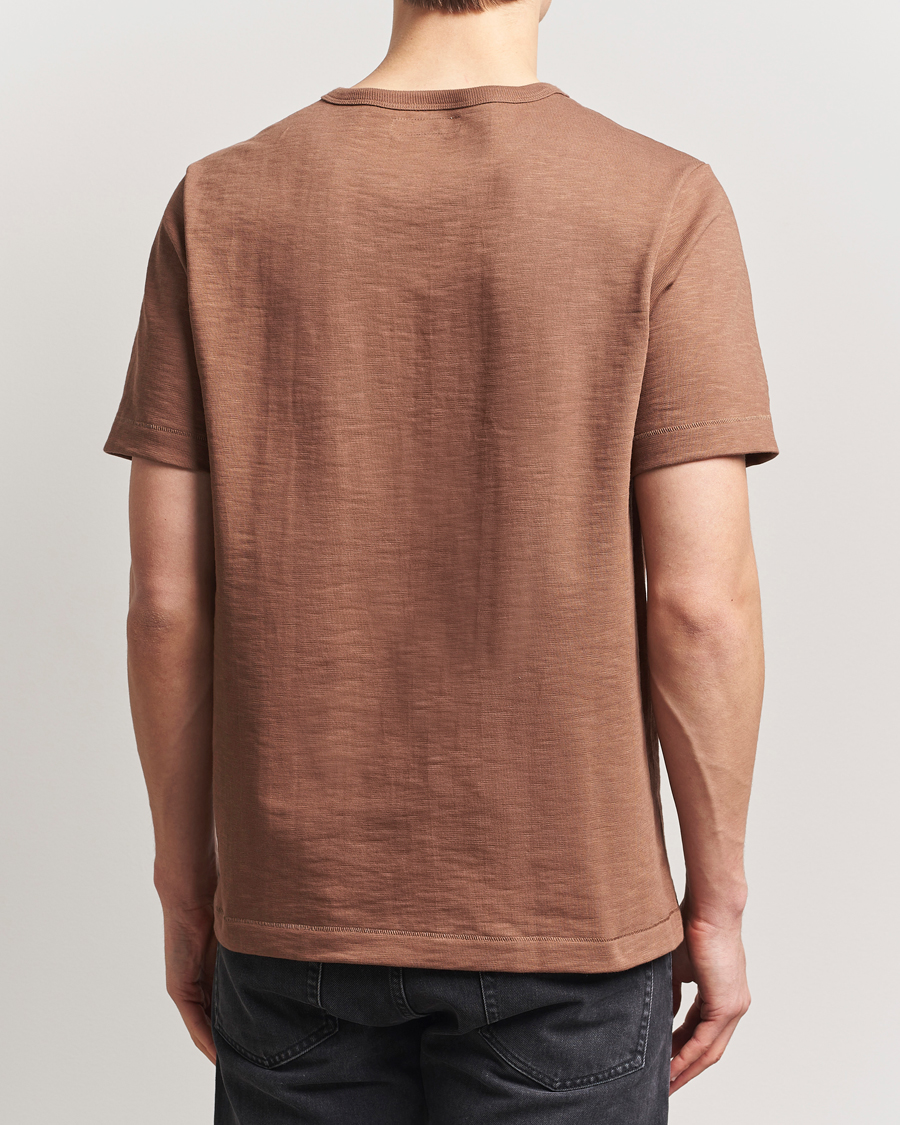 Herren | T-Shirts | Merz b. Schwanen | Relaxed Loopwheeled Heavy T-Shirt Nut