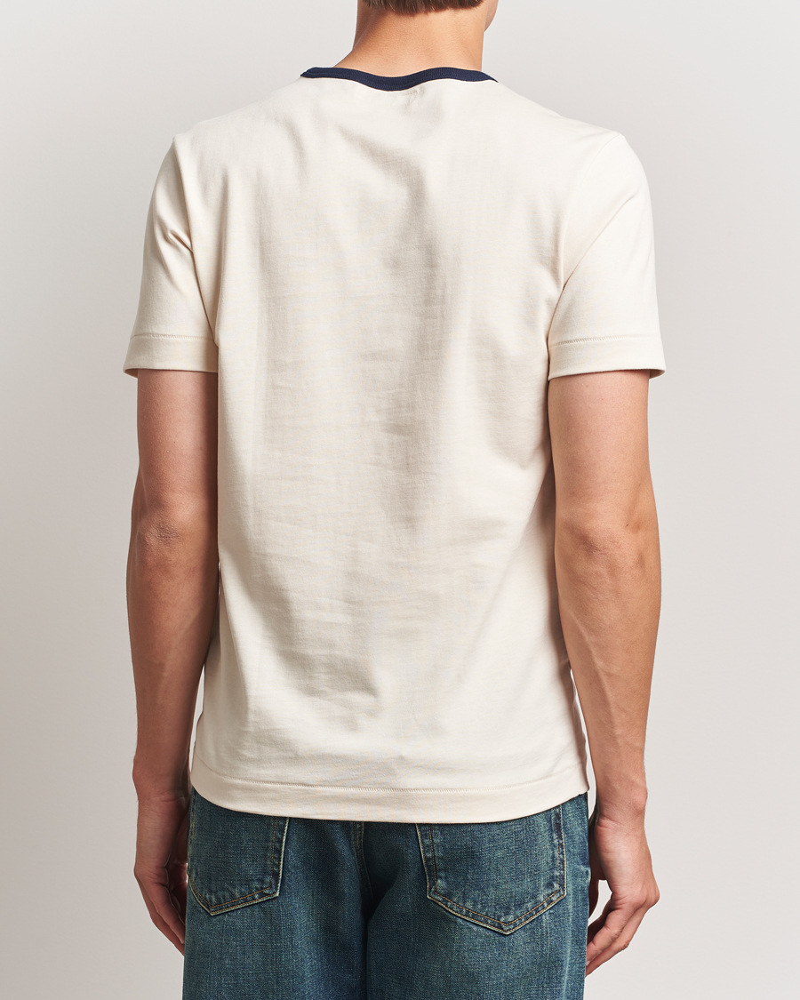 Herren | T-Shirts | Merz b. Schwanen | Classic Fit T-Shirt Nature/Ink