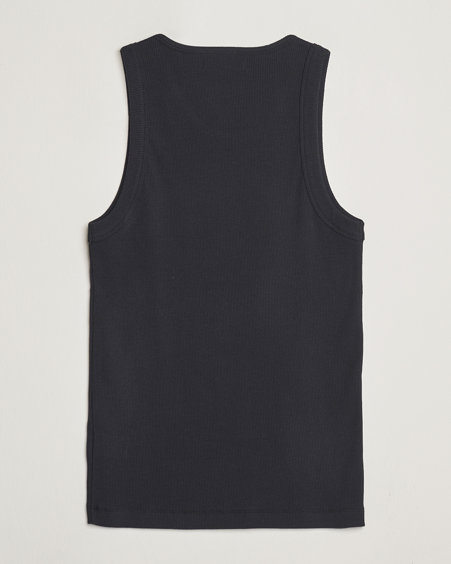 Herren | T-Shirts | Merz b. Schwanen | Ribbed Tank Top Charcoal