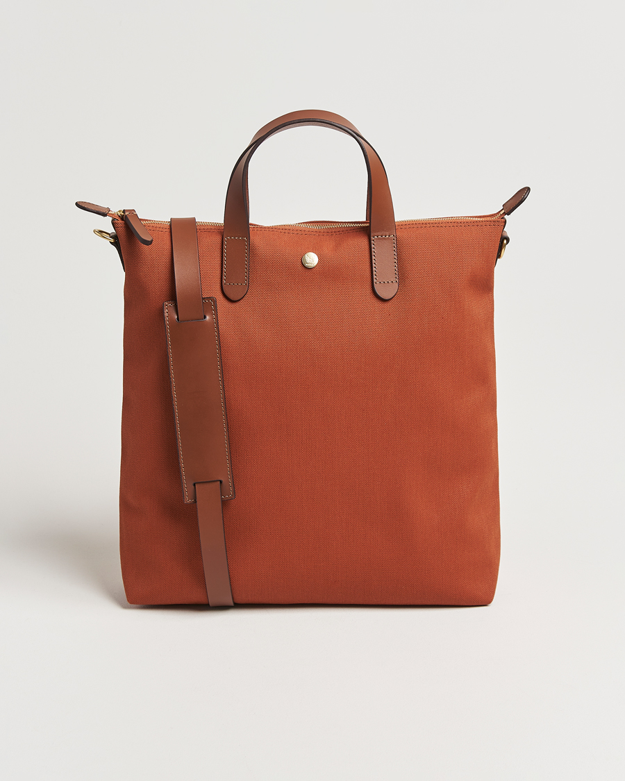 Herren | Mismo M/S Canvas Shopper Terracotta/Cuoio | Mismo | M/S Canvas Shopper Terracotta/Cuoio