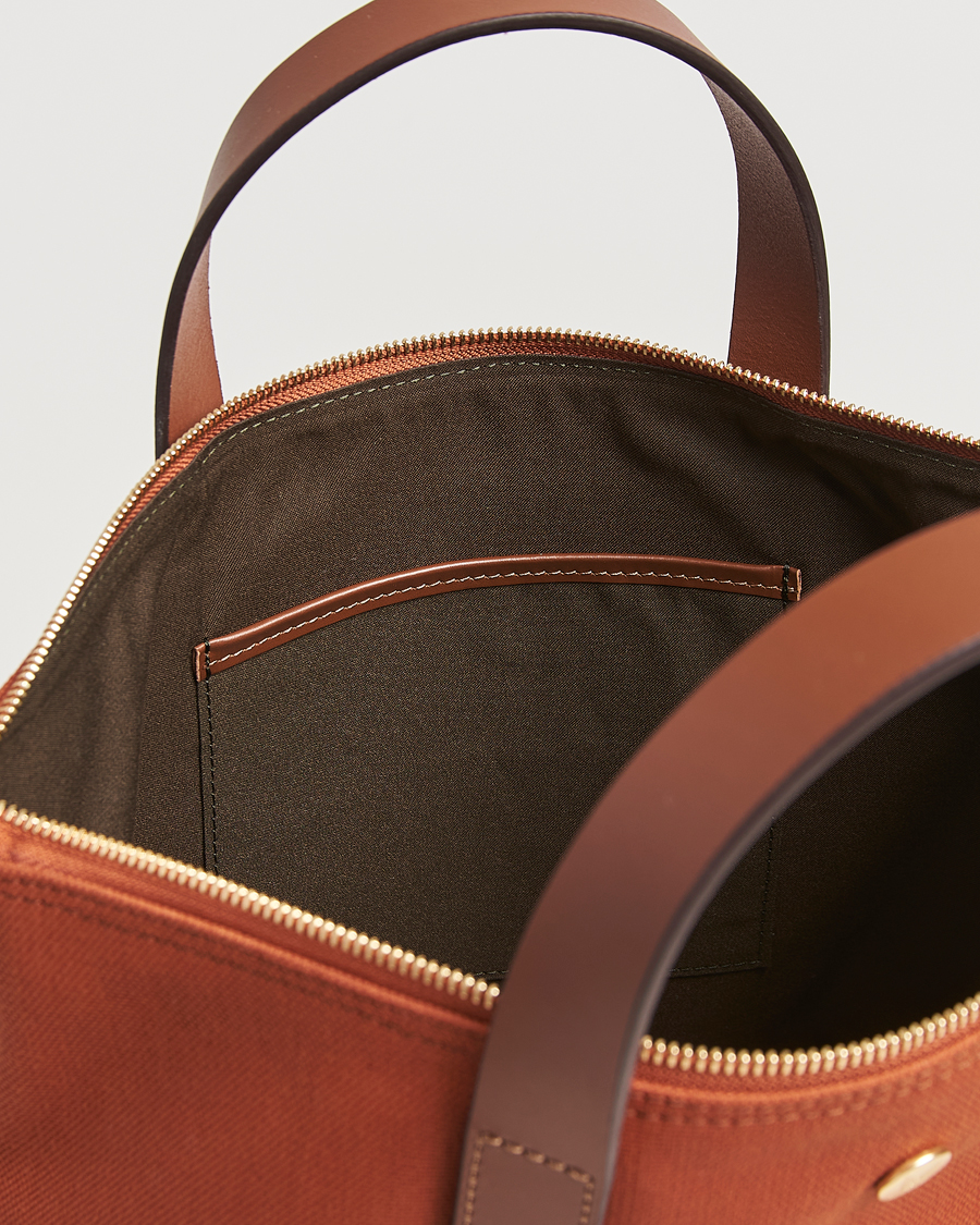 Herren | Mismo M/S Canvas Shopper Terracotta/Cuoio | Mismo | M/S Canvas Shopper Terracotta/Cuoio