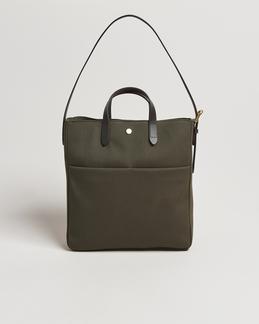Herren | Taschen | Mismo | M/S Field Tote Army/Dark Brown