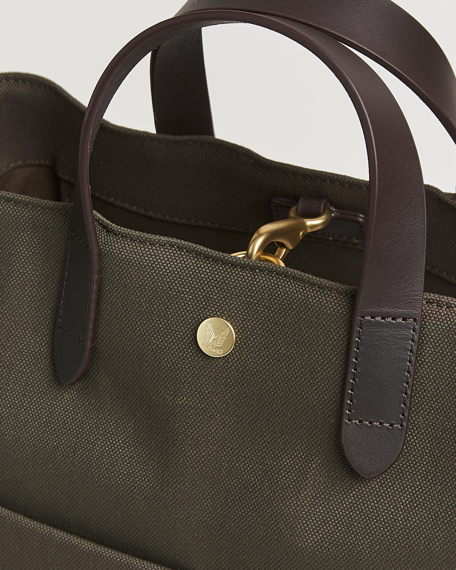 Herren | Taschen | Mismo | M/S Field Tote Army/Dark Brown