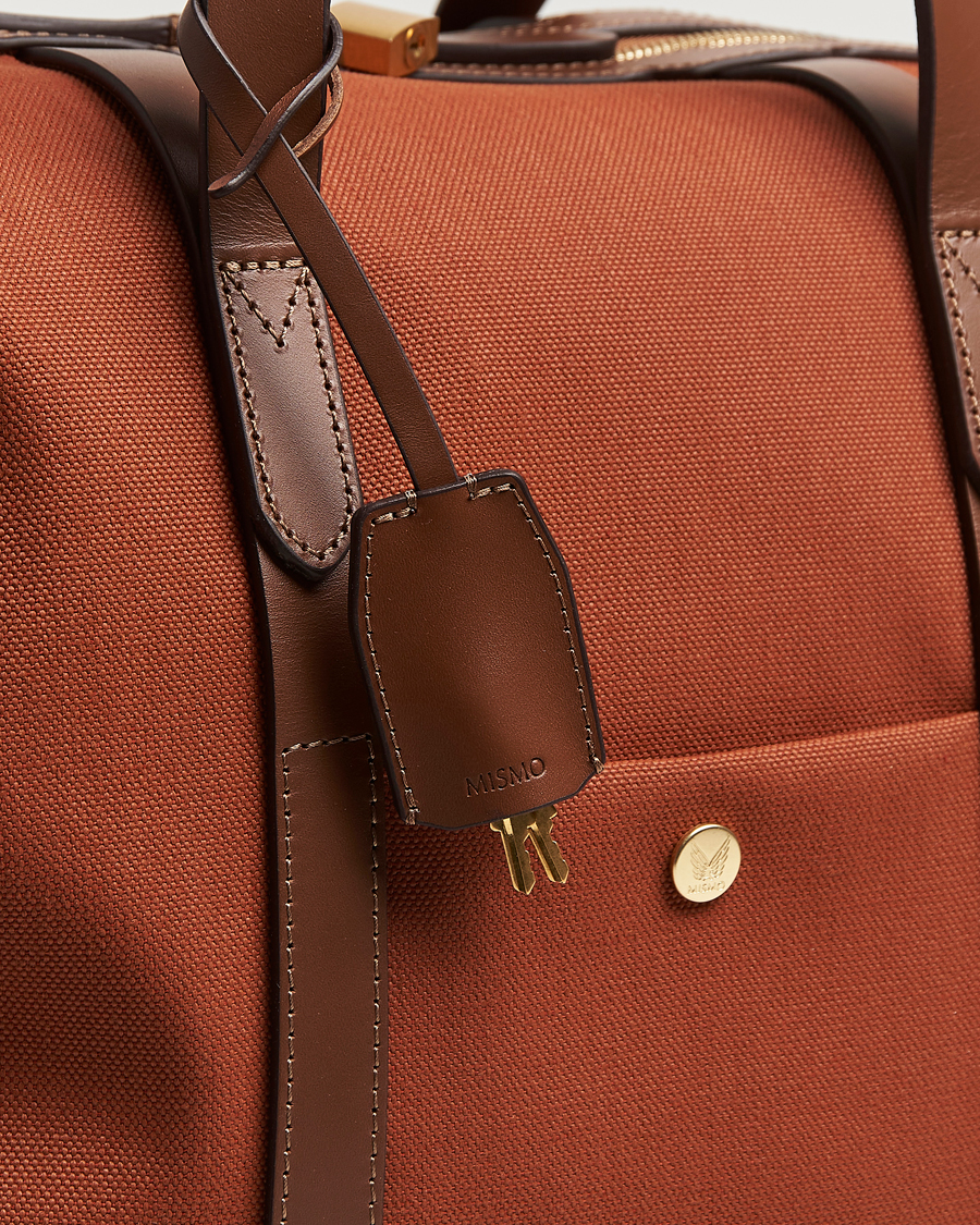 Herren | Mismo M/S Avail 48h Nylon Weekendbag Terracotta/Cuoio | Mismo | M/S Avail 48h Nylon Weekendbag Terracotta/Cuoio