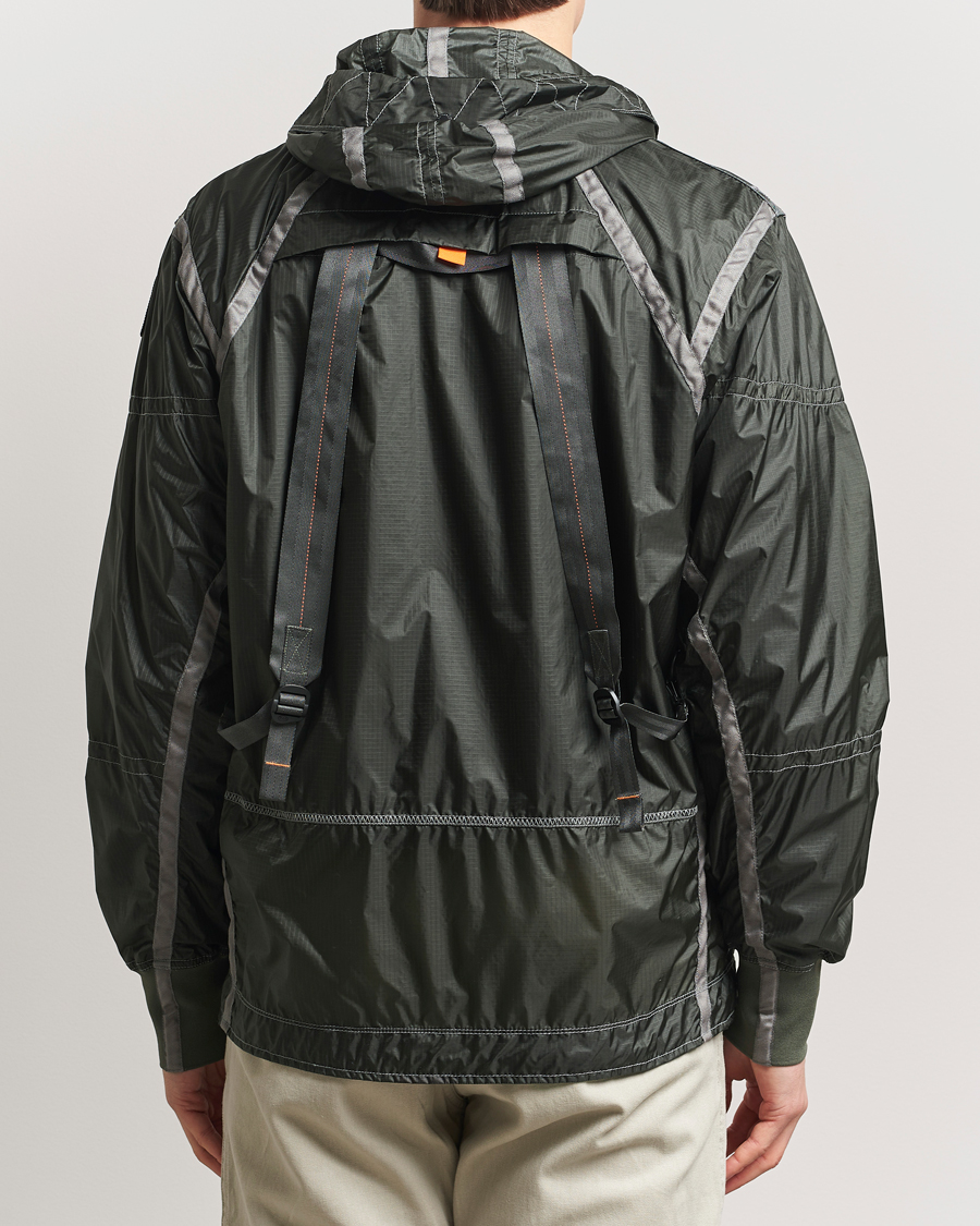 Herren | Jacken | Parajumpers | Edge Nylon Double Ripstop Hooded Jacket Thyme Green