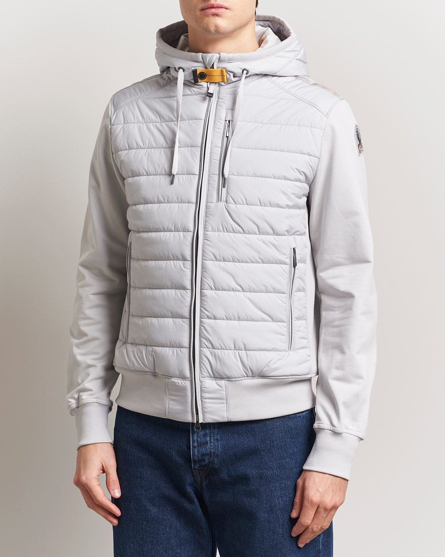 Herren | Jacken | Parajumpers | Ivor Hybrid Hooded Jacket Ghiaccio