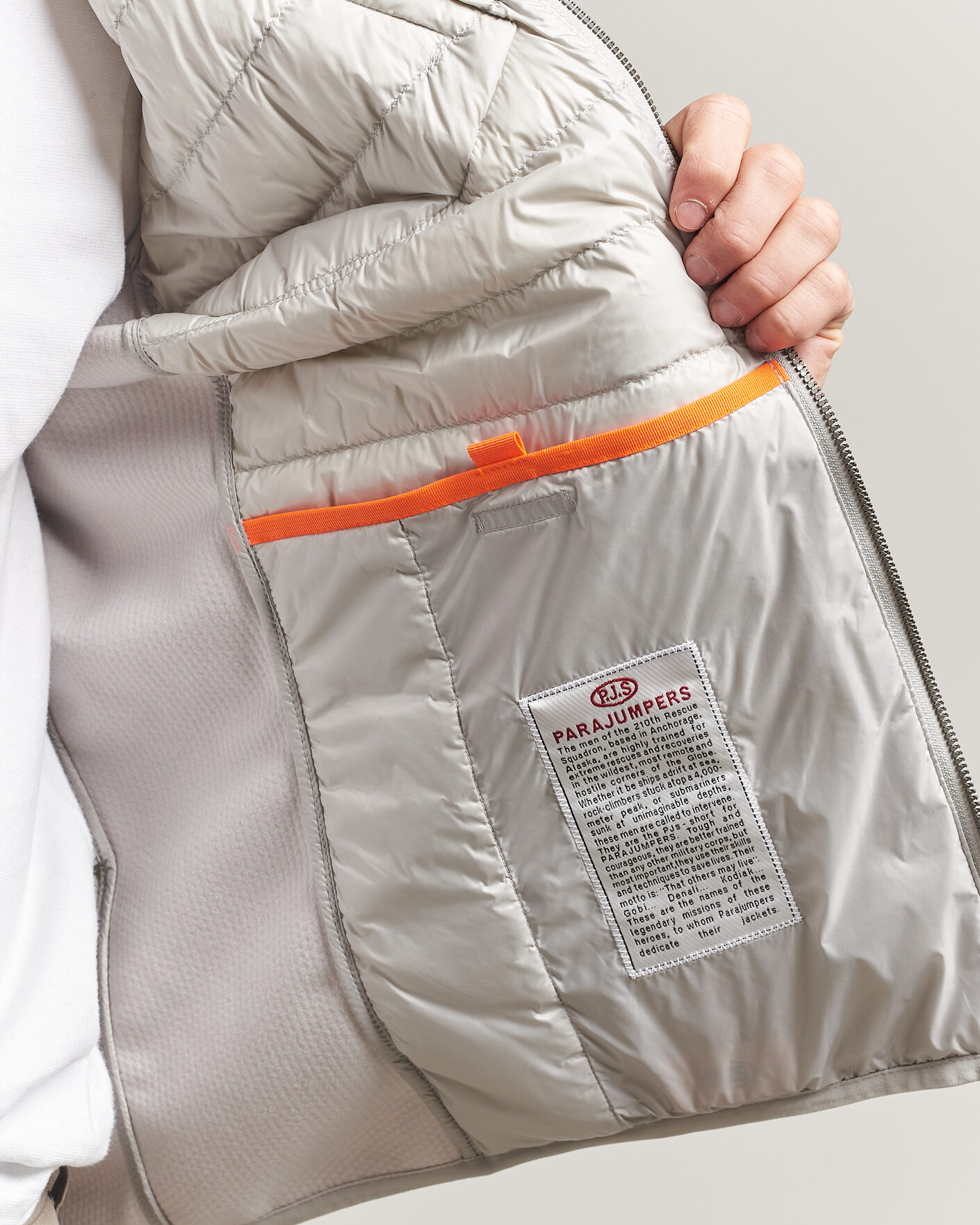 Herren | Jacken | Parajumpers | Jayden Mesh Hybrid Jacket Ghiaccio