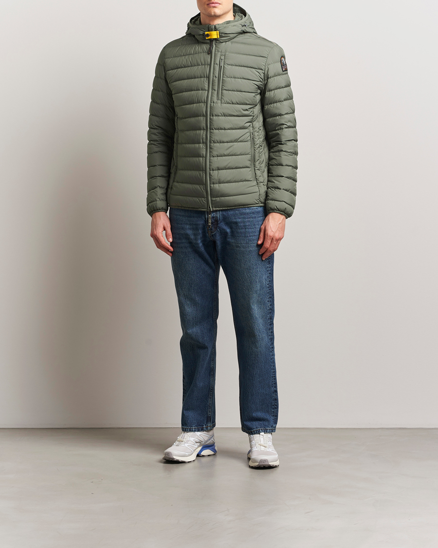 Herren | Jacken | Parajumpers | Last Minute Super Lightweight Hooded Jacket Thyme Green