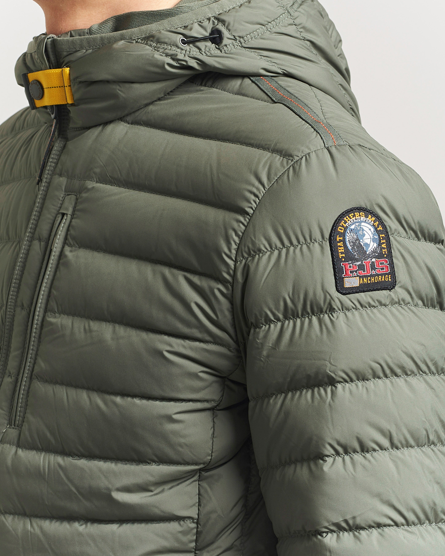Herren | Jacken | Parajumpers | Last Minute Super Lightweight Hooded Jacket Thyme Green