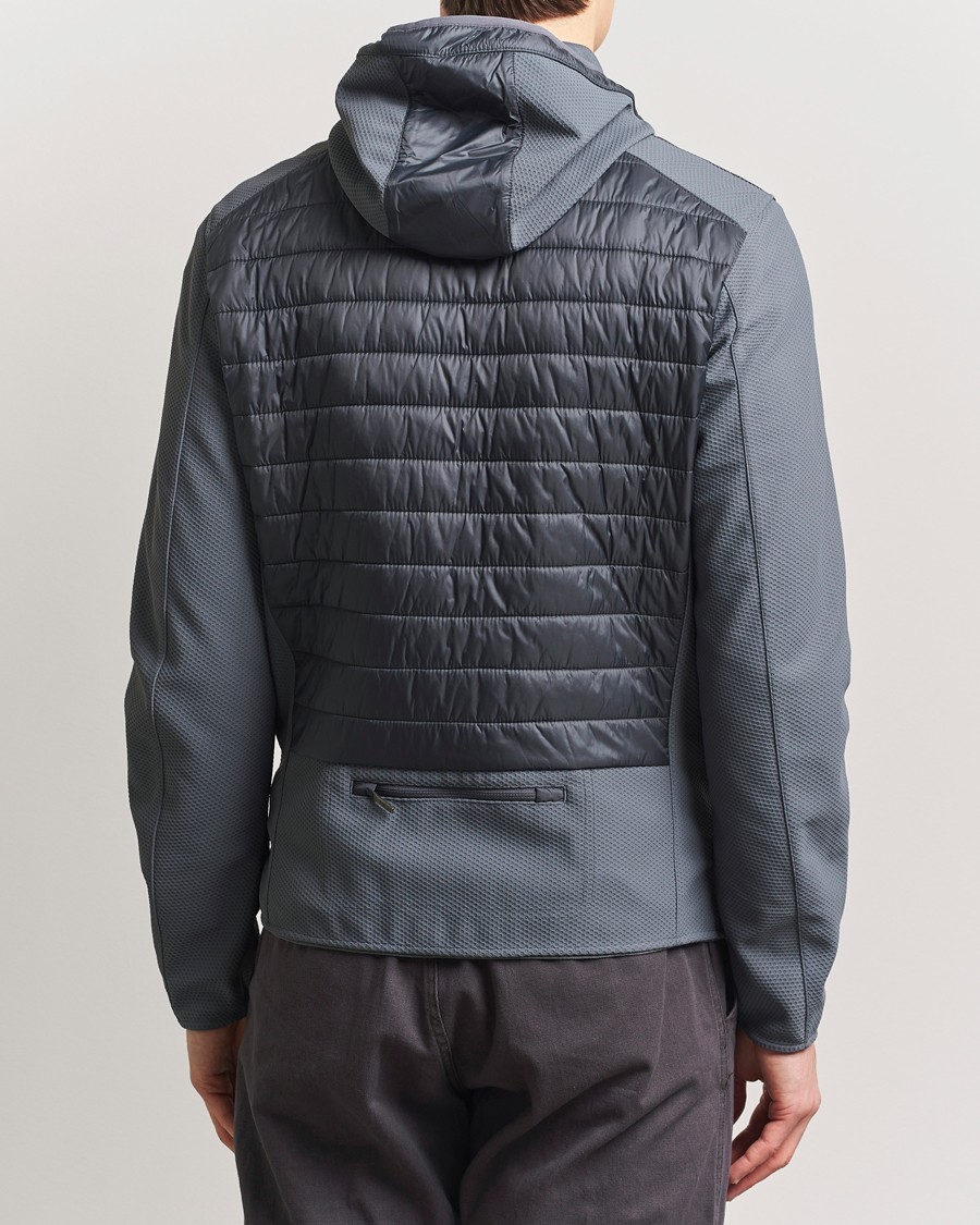 Herren | Jacken | Parajumpers | Nolan Mesh Hooded Hybrid Gargoyle