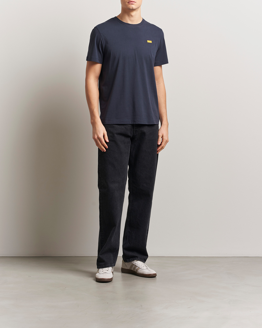 Herren | T-Shirts | Parajumpers | Iconic Crew Neck T-Shirt Blue Navy