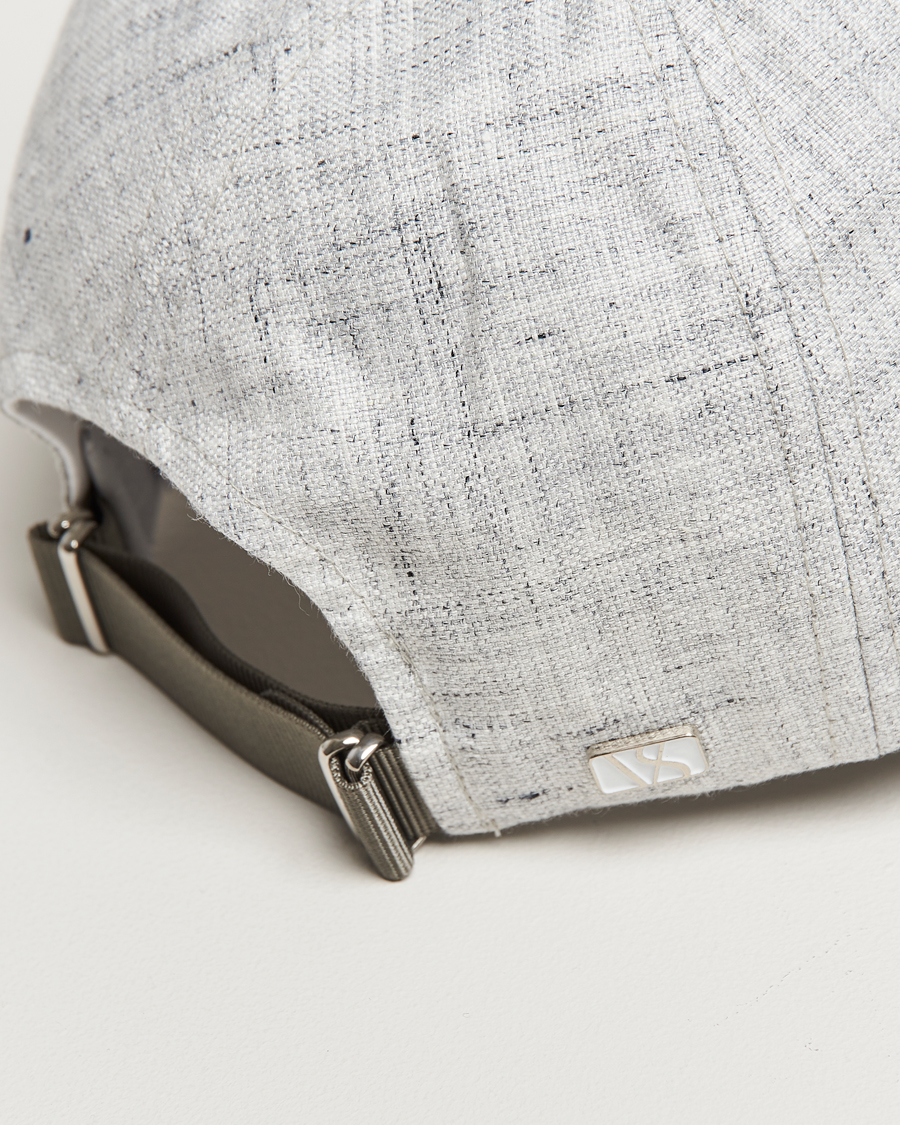 Herren | Varsity Headwear Linen Baseball Cap Pebble Grey | Varsity Headwear | Linen Baseball Cap Pebble Grey