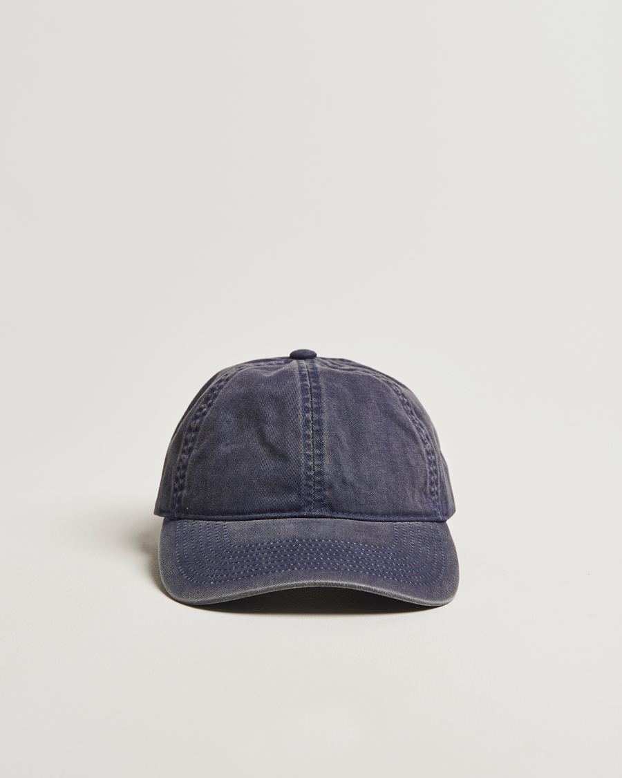 Herren | Hüte & Mützen | Varsity Headwear | Washed Cotton Baseball Cap Navy