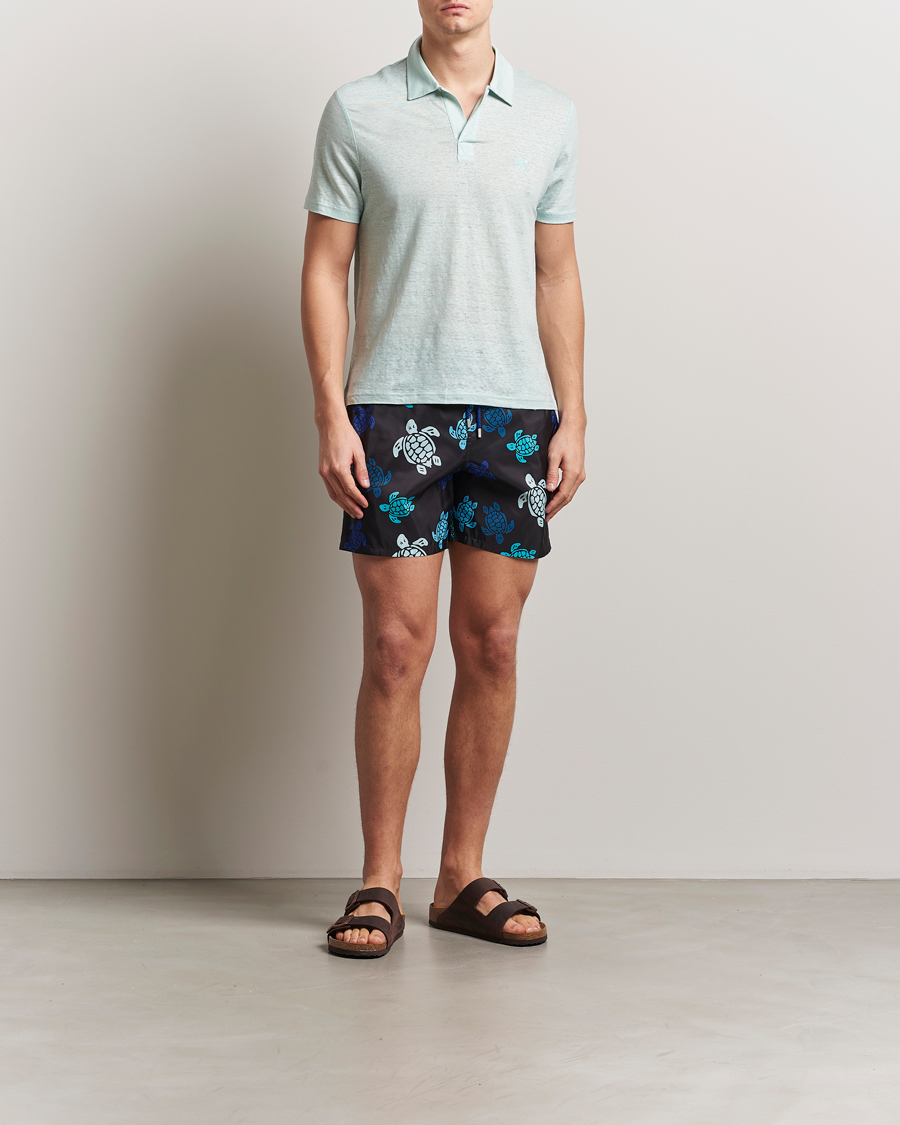 Herren | Badehosen | Vilebrequin | Mahina Swimshorts Noir