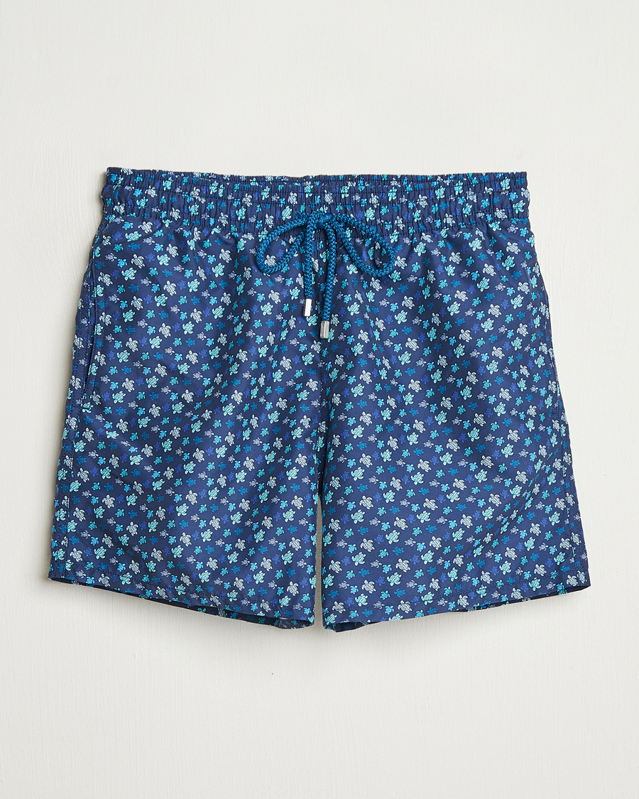 Herren | Vilebrequin Moorea Swimshorts Paon | Vilebrequin | Moorea Swimshorts Paon