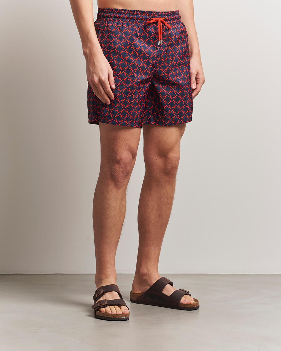 Herren | Badehosen | Vilebrequin | Mahina Swimshorts Bleu Marine