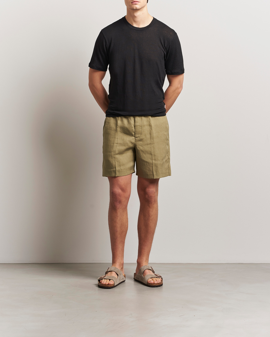Herren | Shorts | Orlebar Brown | Alex Linen Shorts Agave Green