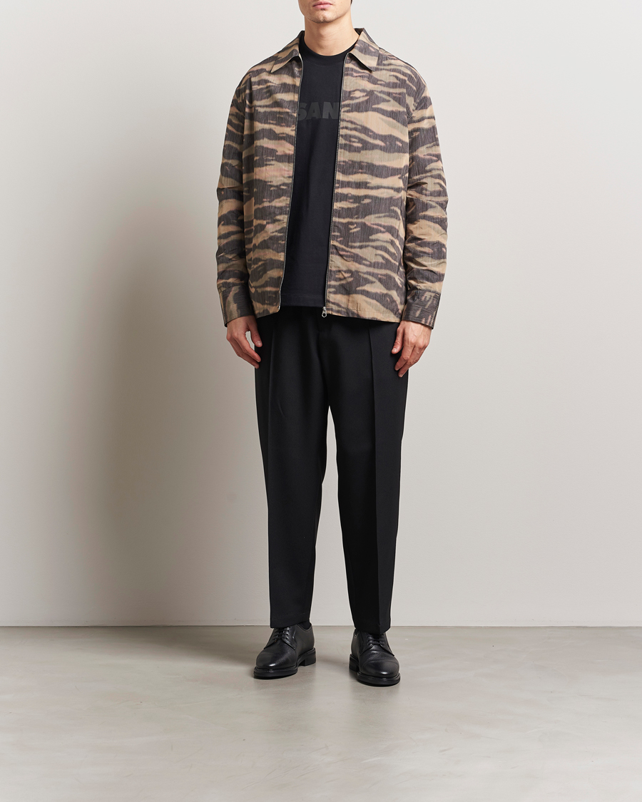 Herren | Hemden | Jil Sander | Zip Shirt Jacket Camouflage