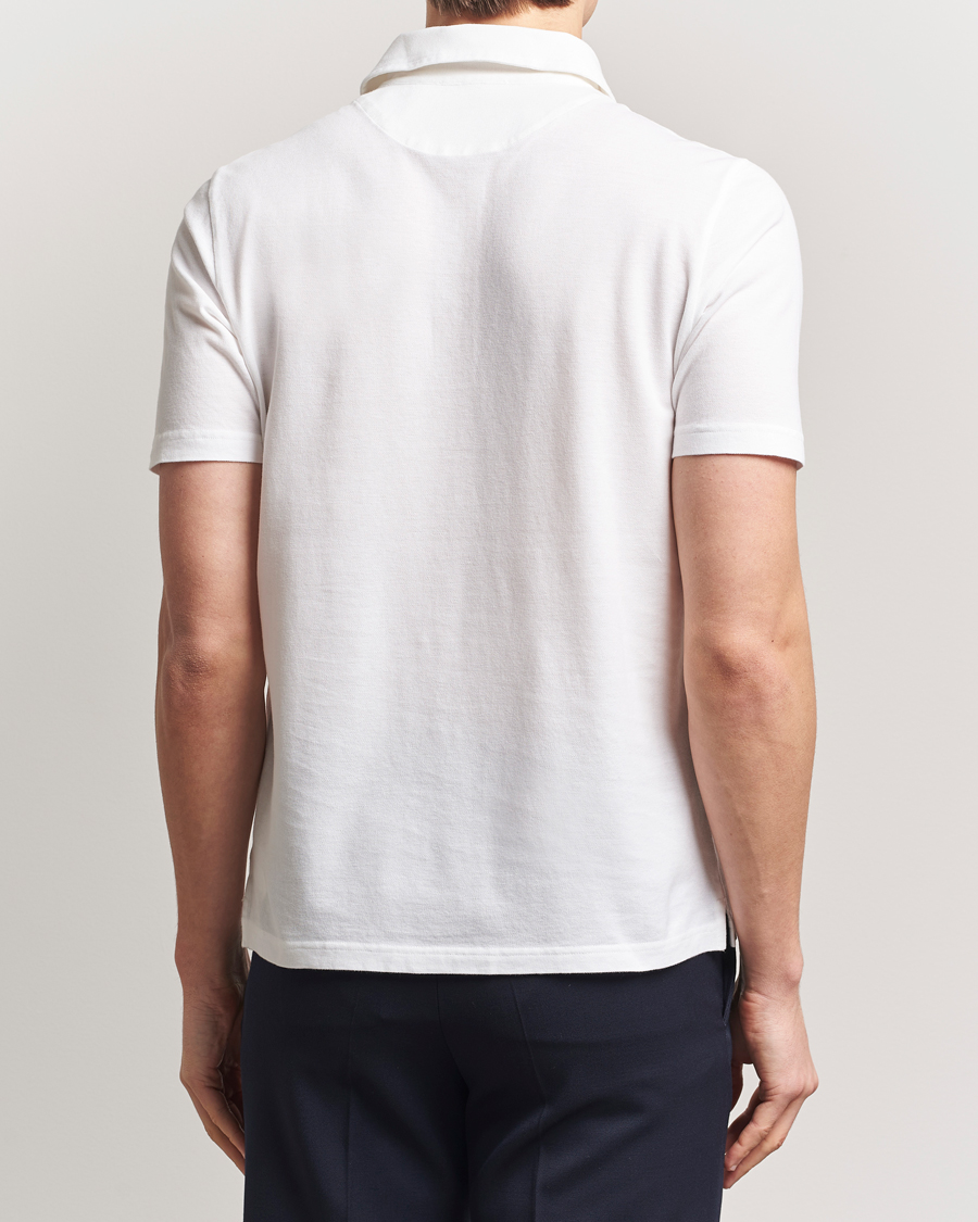 Herren | Poloshirts | Zanone | Soft Cotton Piquet Polo White