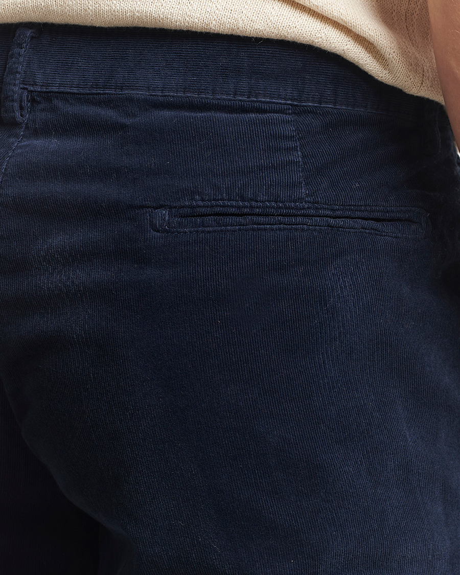 Herren | Shorts | Massimo Alba | Vela Baby Corduroy Shorts Navy