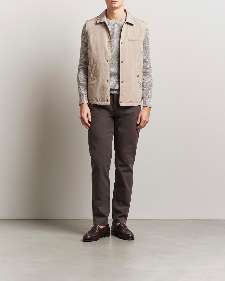 Herren | Jacken | Brunello Cucinelli | Padded Nylon Gilet Beige
