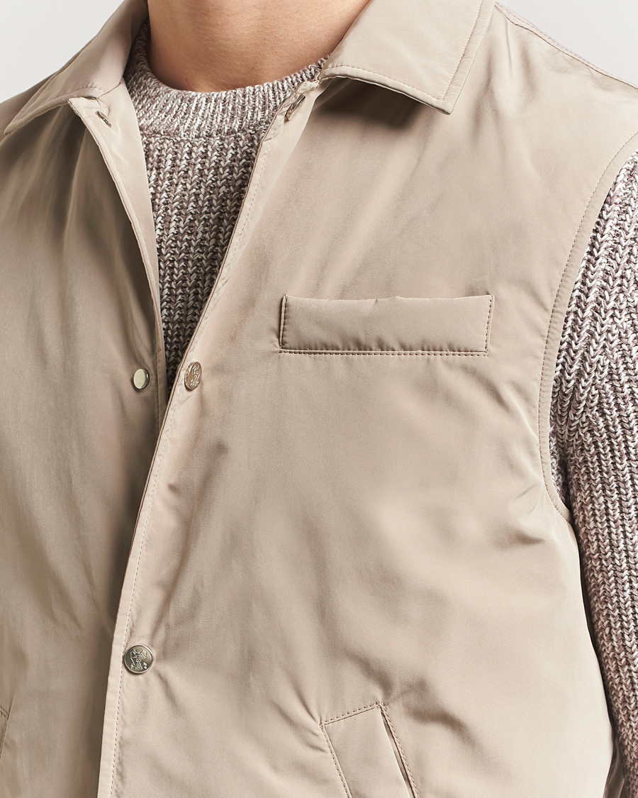 Herren | Jacken | Brunello Cucinelli | Padded Nylon Gilet Beige