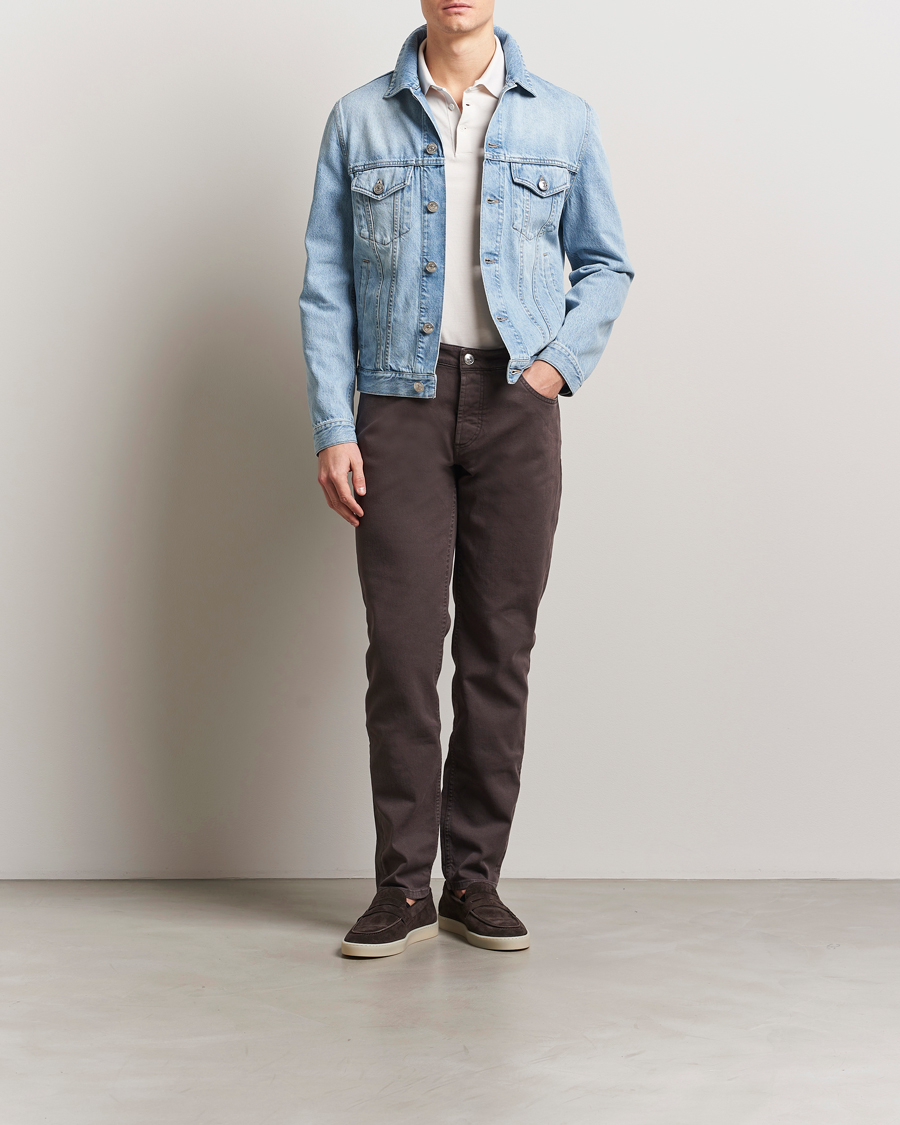 Herren | Jacken | Brunello Cucinelli | Denim Jacket Light Blue