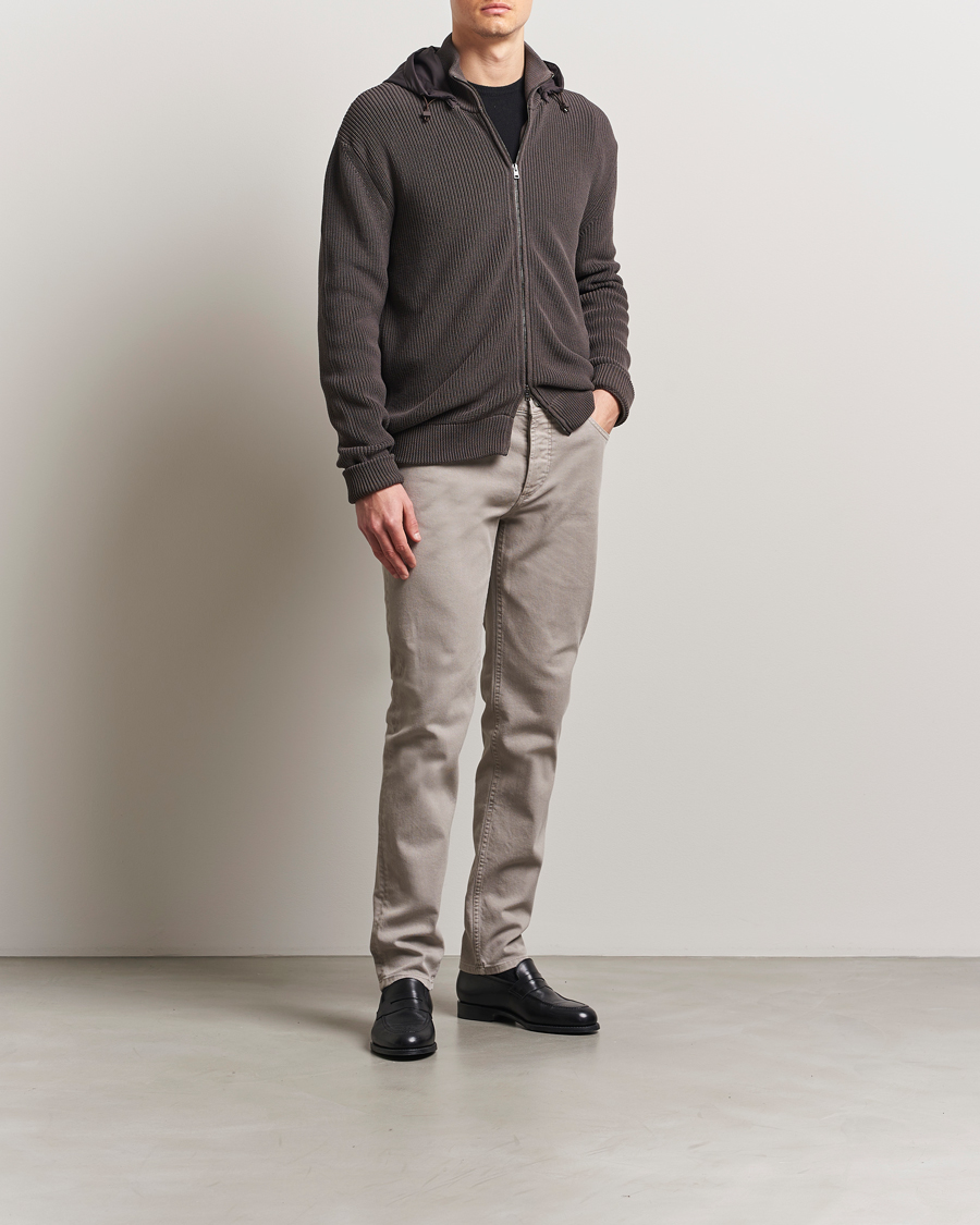Herren | Hosen | Brunello Cucinelli | Slim Fit Bull Denim Pants Grey