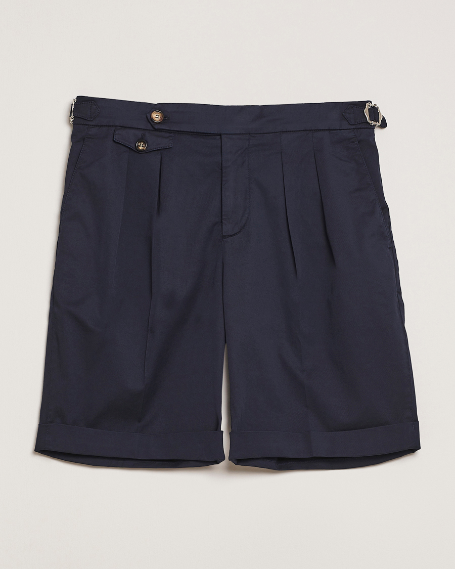 Herren | Shorts | Brunello Cucinelli | Cotton Chino Shorts Navy