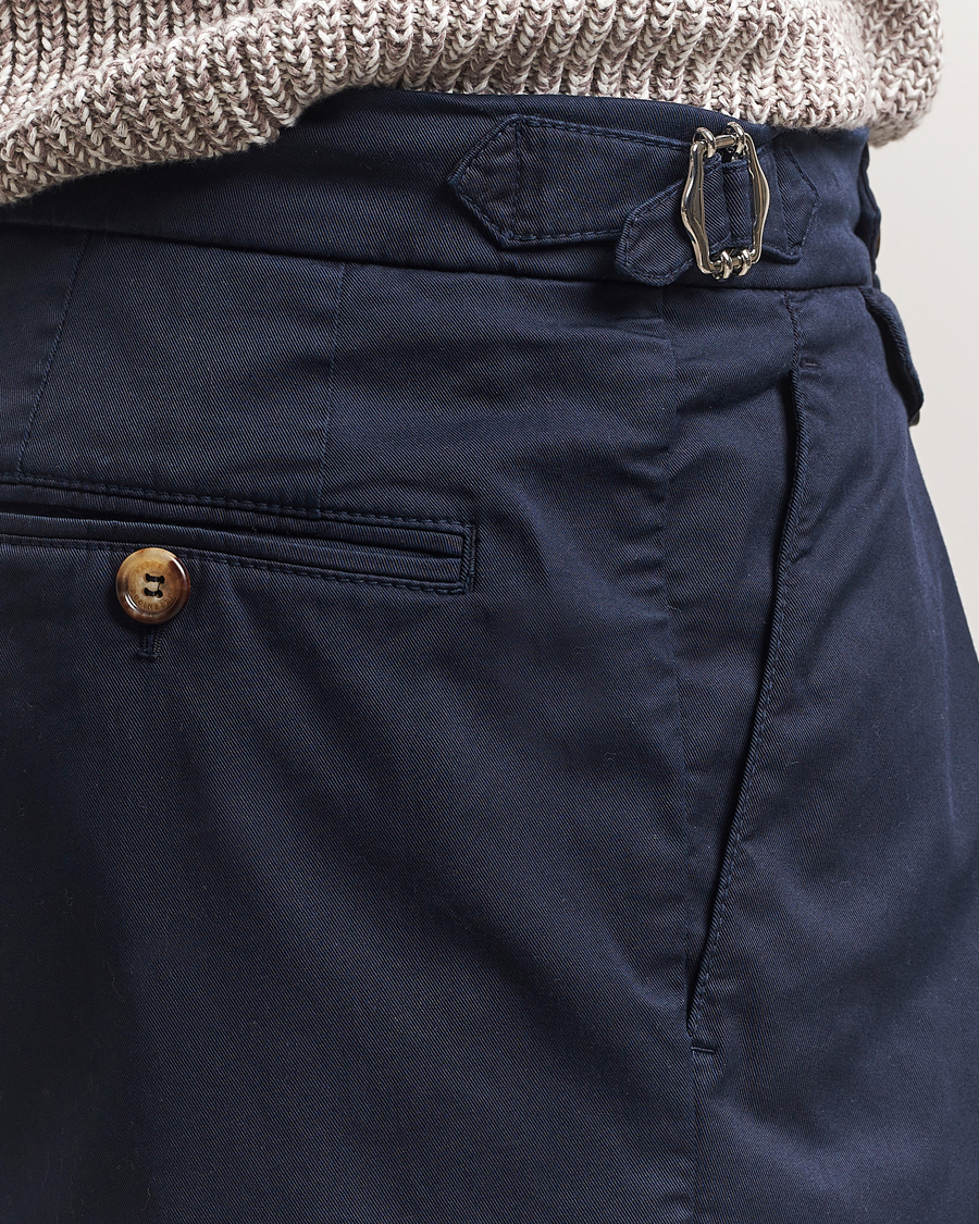 Herren | Shorts | Brunello Cucinelli | Cotton Chino Shorts Navy