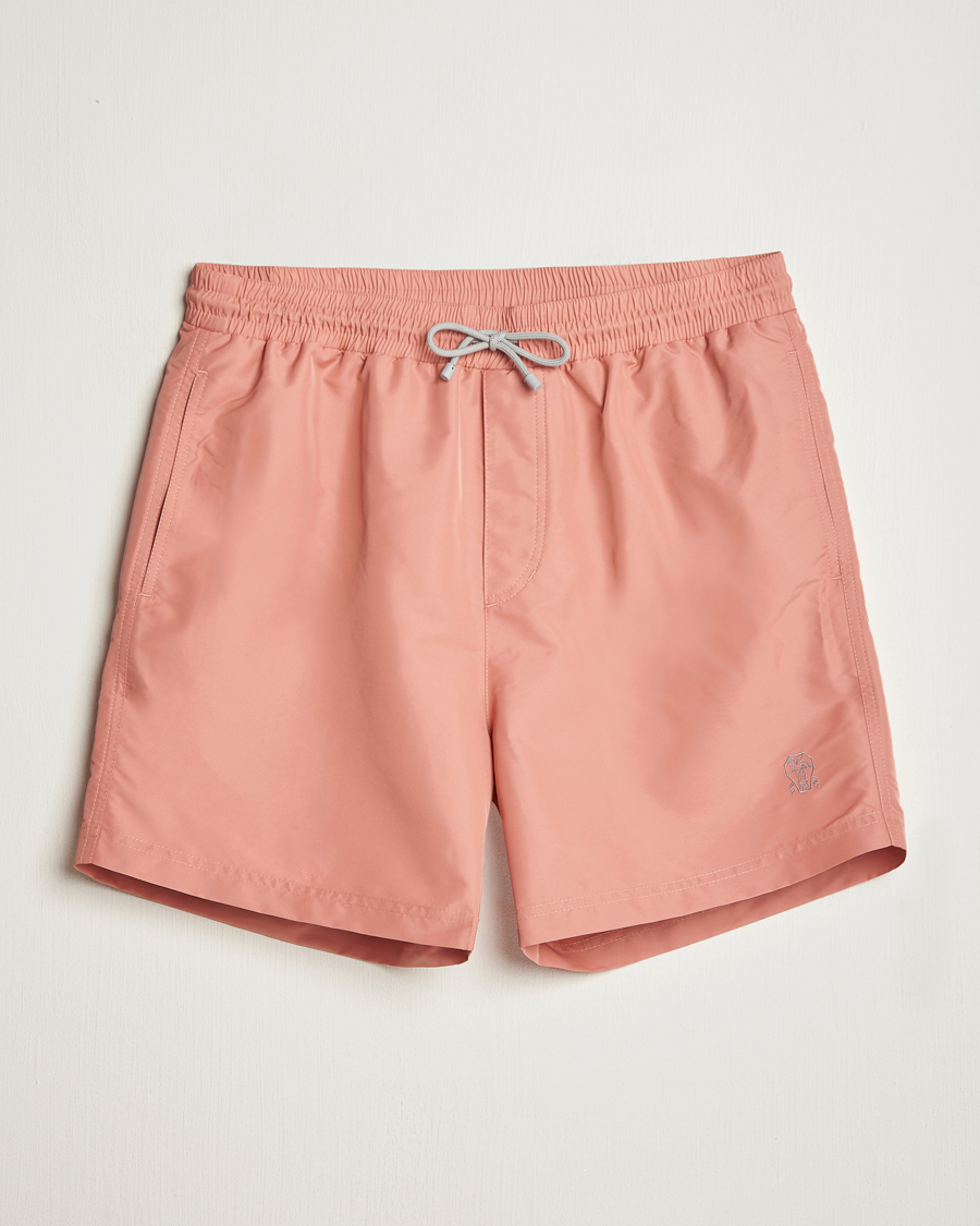 Herren | Badehosen | Brunello Cucinelli | Nylon Swim Trunks Dusty Red