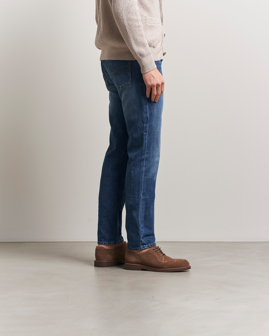 Herren | Brunello Cucinelli Plain Toe Derby Brown Suede | Brunello Cucinelli | Plain Toe Derby Brown Suede