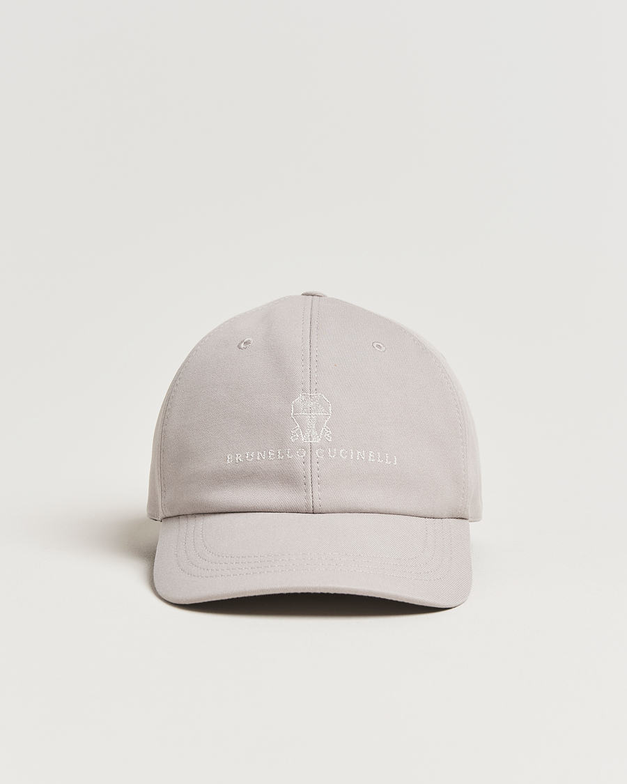 Herren | Brunello Cucinelli Cotton Baseball Cap Beige | Brunello Cucinelli | Cotton Baseball Cap Beige