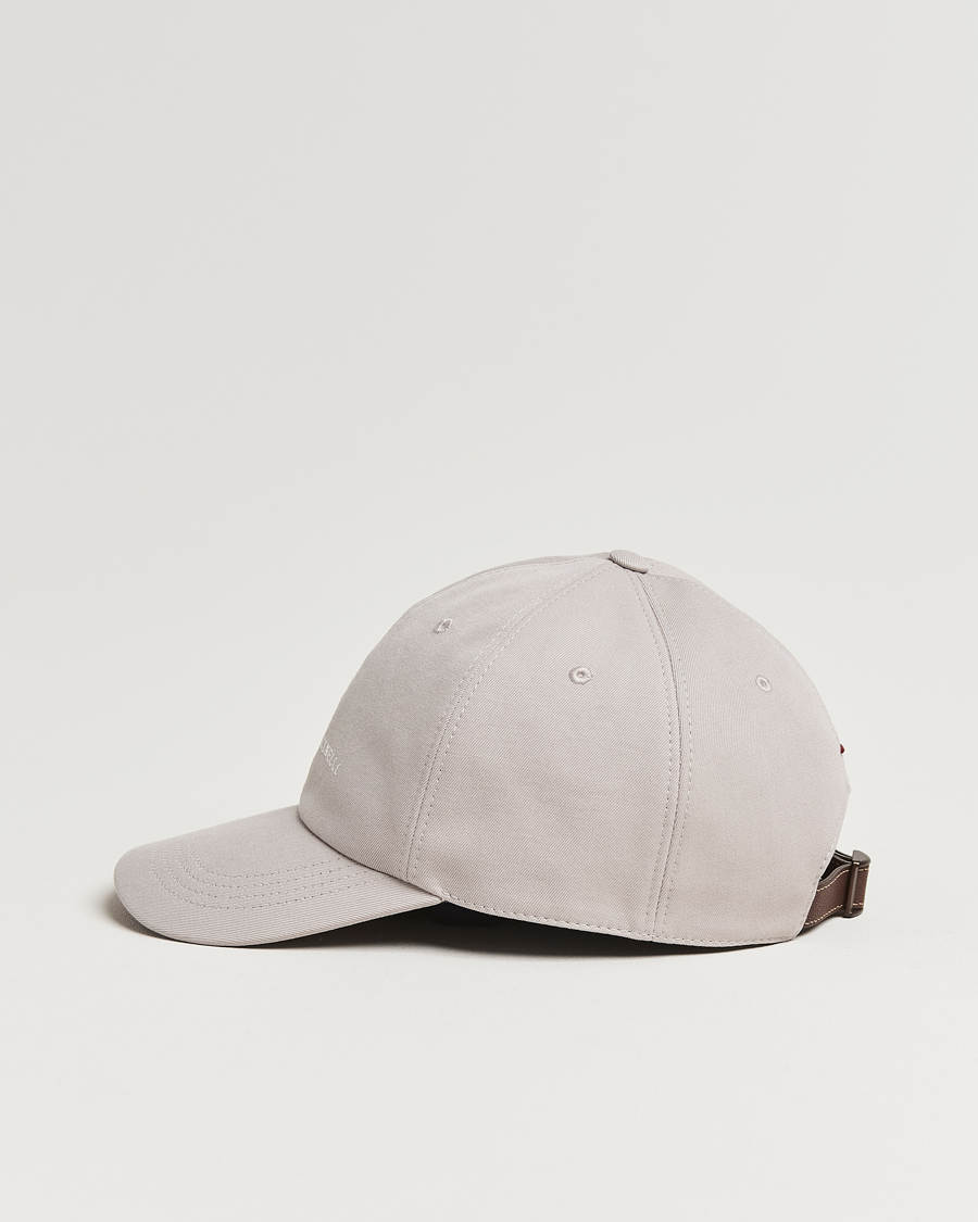 Herren | Brunello Cucinelli Cotton Baseball Cap Beige | Brunello Cucinelli | Cotton Baseball Cap Beige