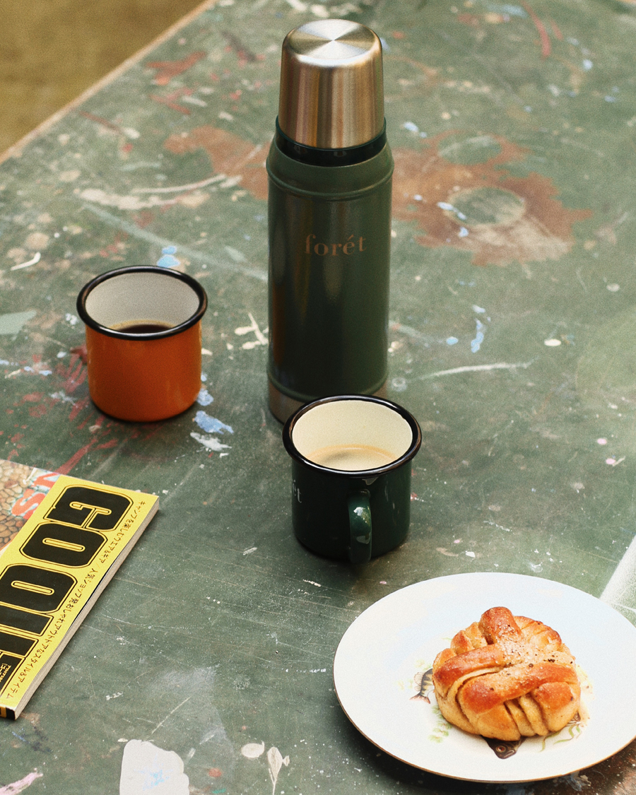 Herren | Outdoor living | Forét | x Stanley Bottle 0,75L Army