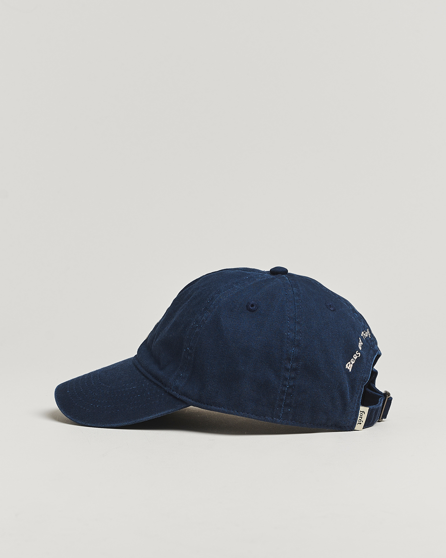 Herren | Forét Fauna Washed Cap Navy | Forét | Fauna Washed Cap Navy