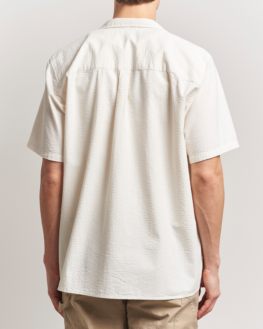 Herren | Hemden | Forét | Hush Short Sleeve Seersucker Shirt Cloud