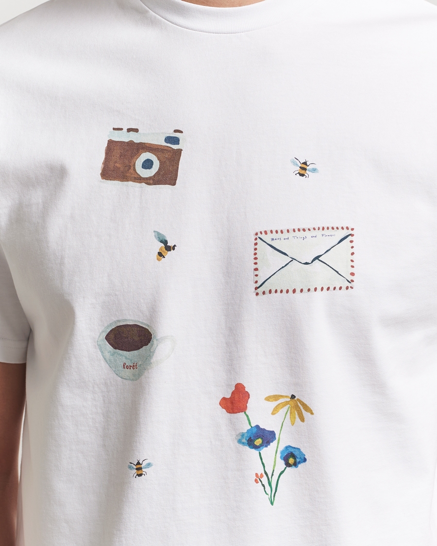 Herren | T-Shirts | Forét | Things T-Shirt White