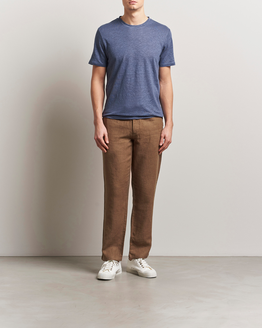 Herren | Hosen | KnowledgeCotton Apparel | Loose Linen Pants Tuffet