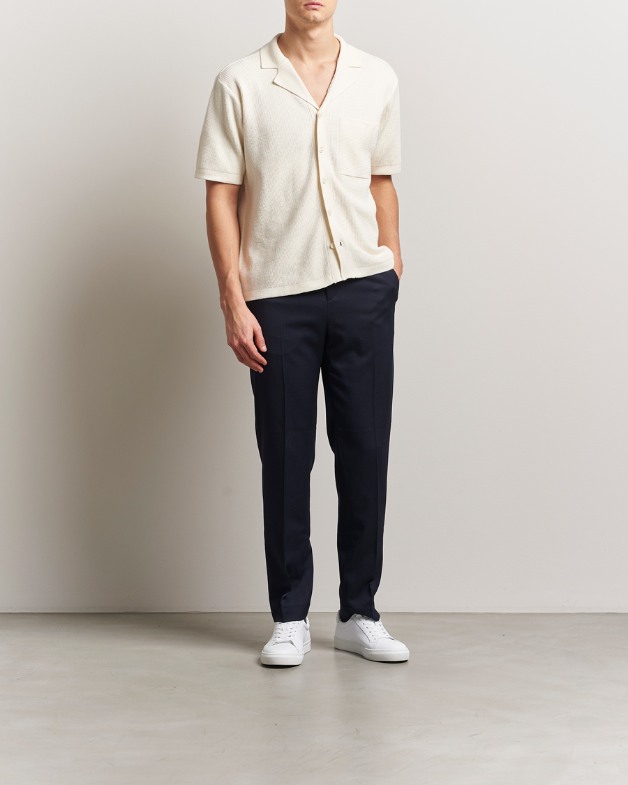 Herren | Hemden | KnowledgeCotton Apparel | Knitted Short Sleeve Shirt Eggret