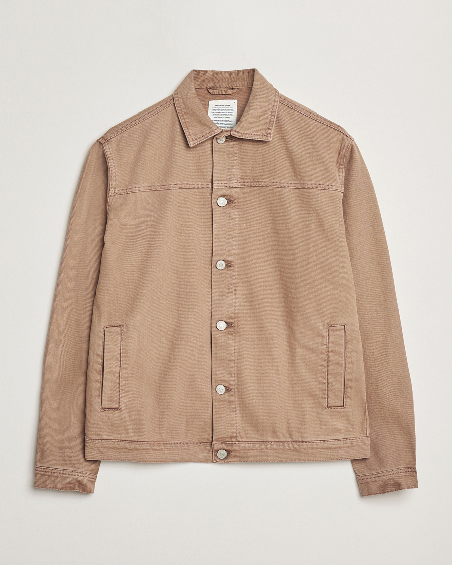 Herren | Jacken | KnowledgeCotton Apparel | Twill Workwear Jacket Tiramisou