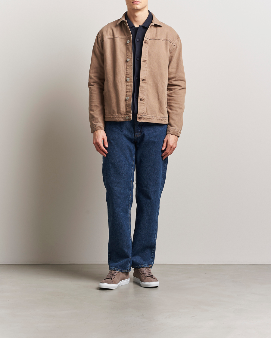 Herren | Jacken | KnowledgeCotton Apparel | Twill Workwear Jacket Tiramisou
