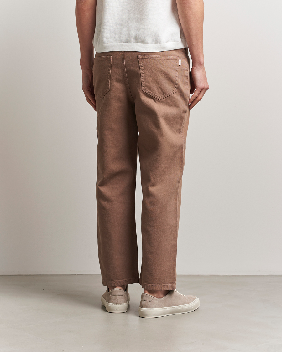 Herren | Hosen | KnowledgeCotton Apparel | Flint Five Pocket Twill Pants Tiramisou
