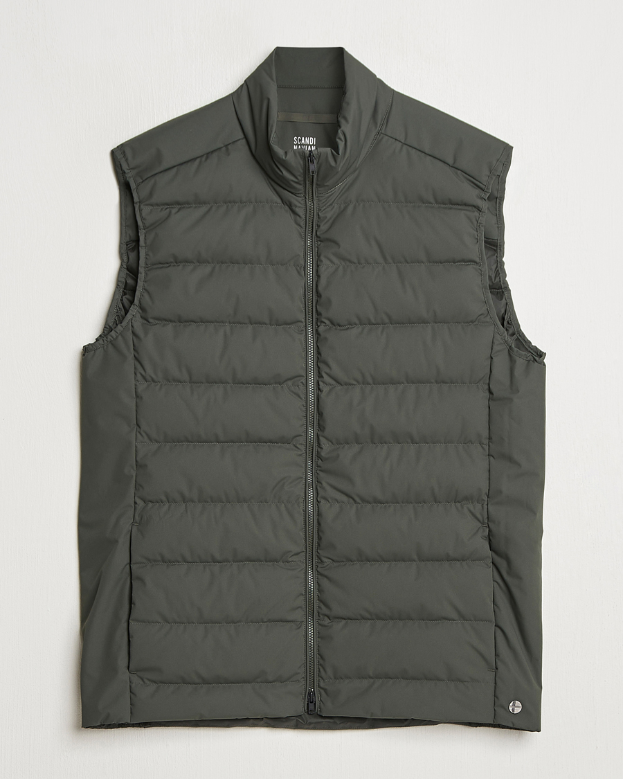 Herren | Jacken | Scandinavian Edition | Ratio II Lightweight Padded Vest Dark Olive