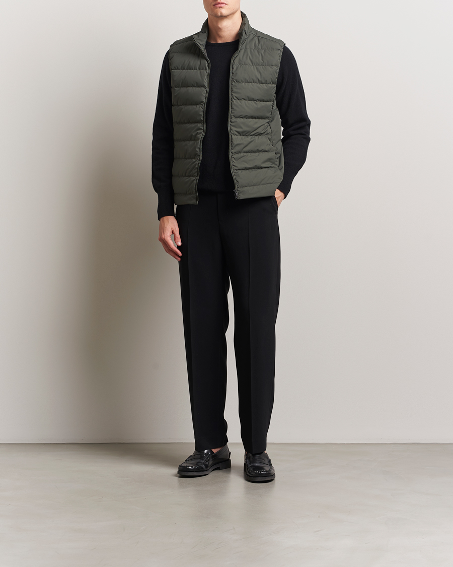 Herren | Jacken | Scandinavian Edition | Ratio II Lightweight Padded Vest Dark Olive